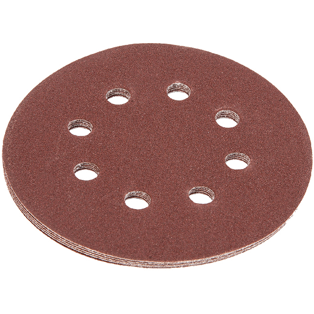 Disc abraziv MTX 738069, perforat, P120, 125mm, 5 bucati