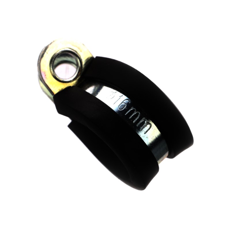 Clema prindere laterala PP, 16mm, alb, 1buc