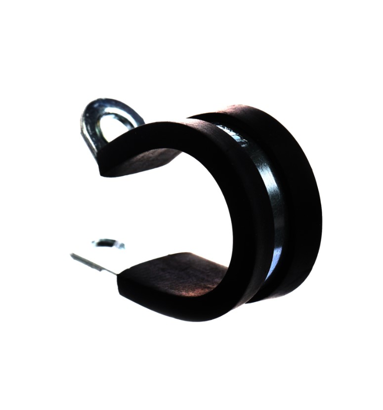 Clema prindere laterala PP, 22mm, alb, 1buc