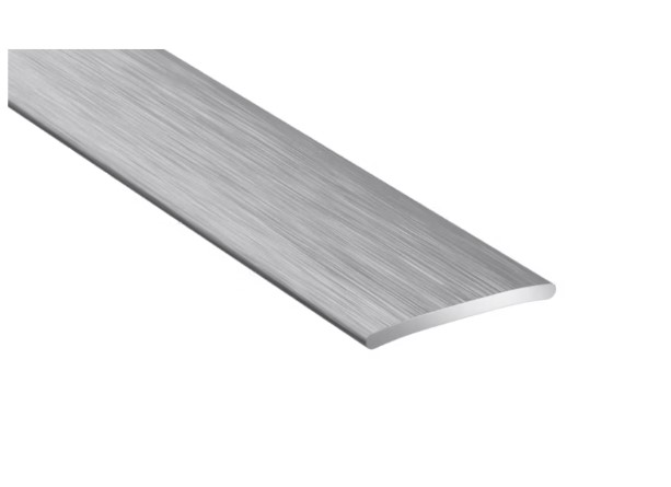 Profil de trecere parchet GOODHOME, aluminiu, 20 x 1860 mm, gri