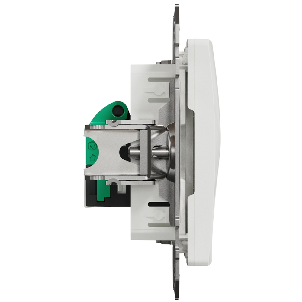 Priza internet SCHNEIDER Sedna Design SDD111451, RJ45 Cat5E UTP, alb