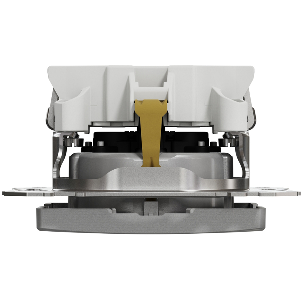 Priza SCHNEIDER Sedna Design SDD113021, IP20, Obturatoare, aluminiu