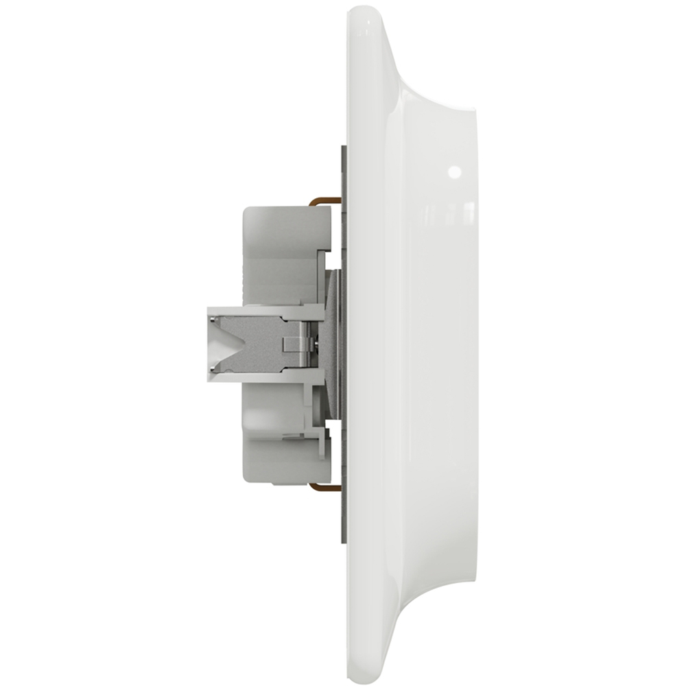Priza dubla SCHNEIDER Sedna Design SDD311221, IP20, Obturatoare, alb