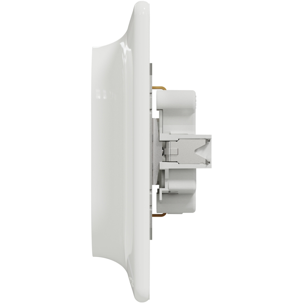 Priza dubla SCHNEIDER Sedna Design SDD311221, IP20, Obturatoare, alb
