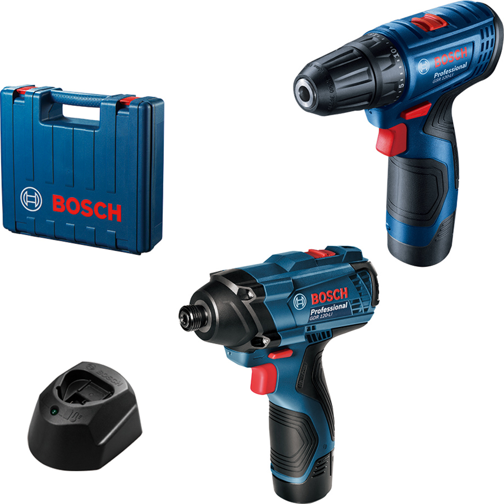 Masina de gaurit si insurubat (bormasina) BOSCH Professional GSR 120, 1500rpm, mandrina Rapida, 30nm, 2Ah