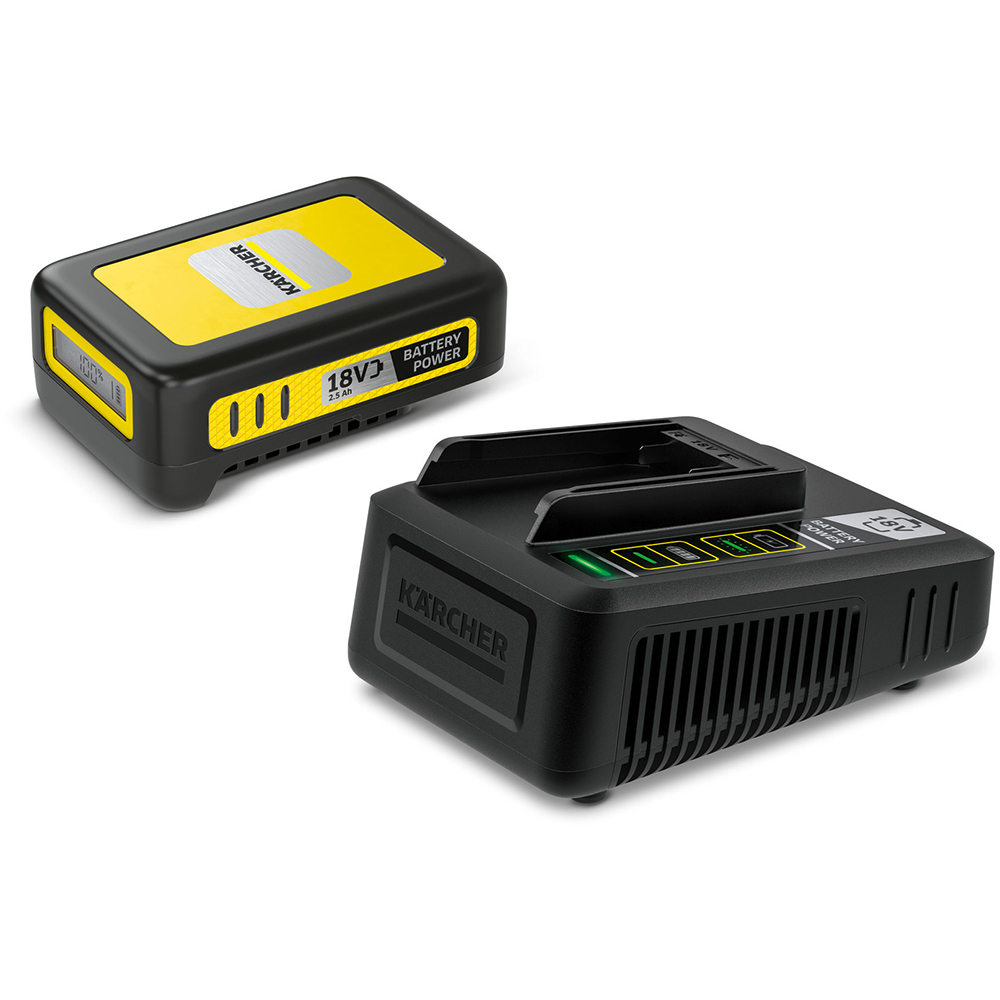 Starter kit KARCHER Power 18/25, acumulator 18V, 2.5Ah, Li-Ion