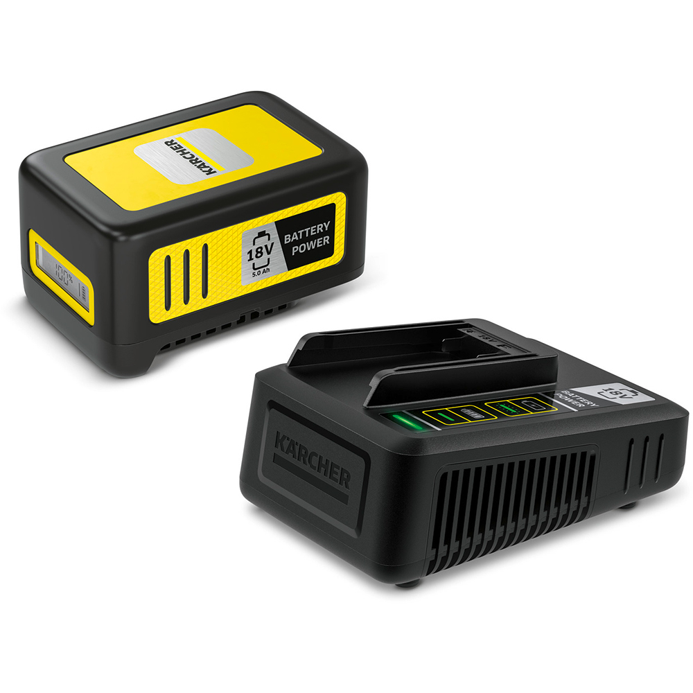 Starter kit KARCHER Power 18/50, acumulator 18V, 5Ah, Li-Ion