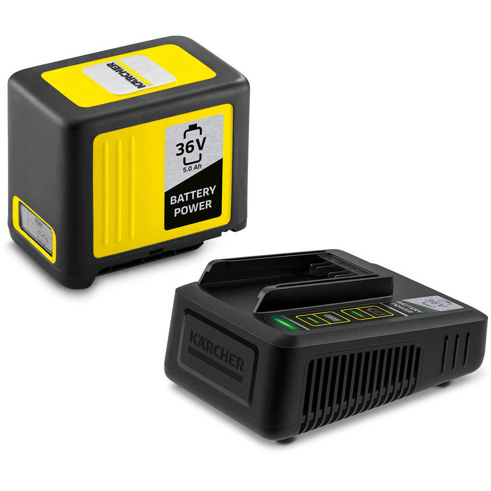 Starter kit KARCHER Power 36/50, acumulator 36V, 5Ah, Li-Ion