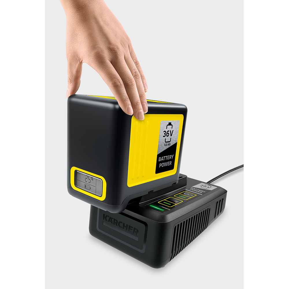 Starter kit KARCHER Power 36/50, acumulator 36V, 5Ah, Li-Ion