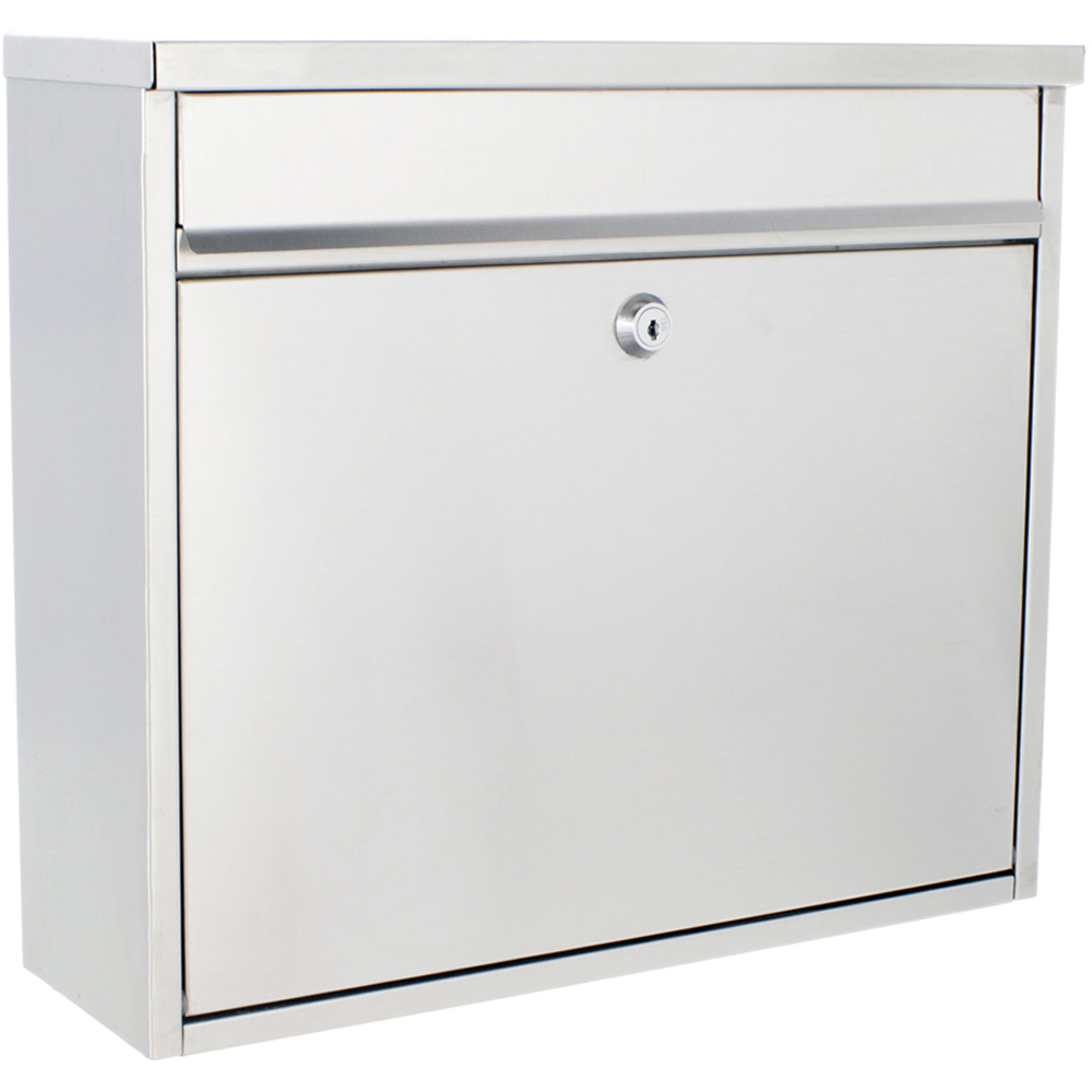 Cutie postala ROTTNER Hochhaus II, Inchidere cheie, 115 x 360 x 315 mm, inox