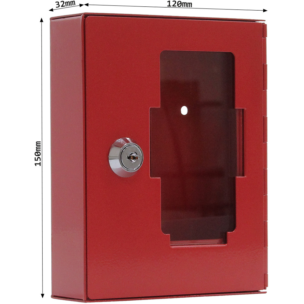 Caseta chei ROTTNER Ns1, Inchidere cheie, 32 x 120 x 150 mm, rosu