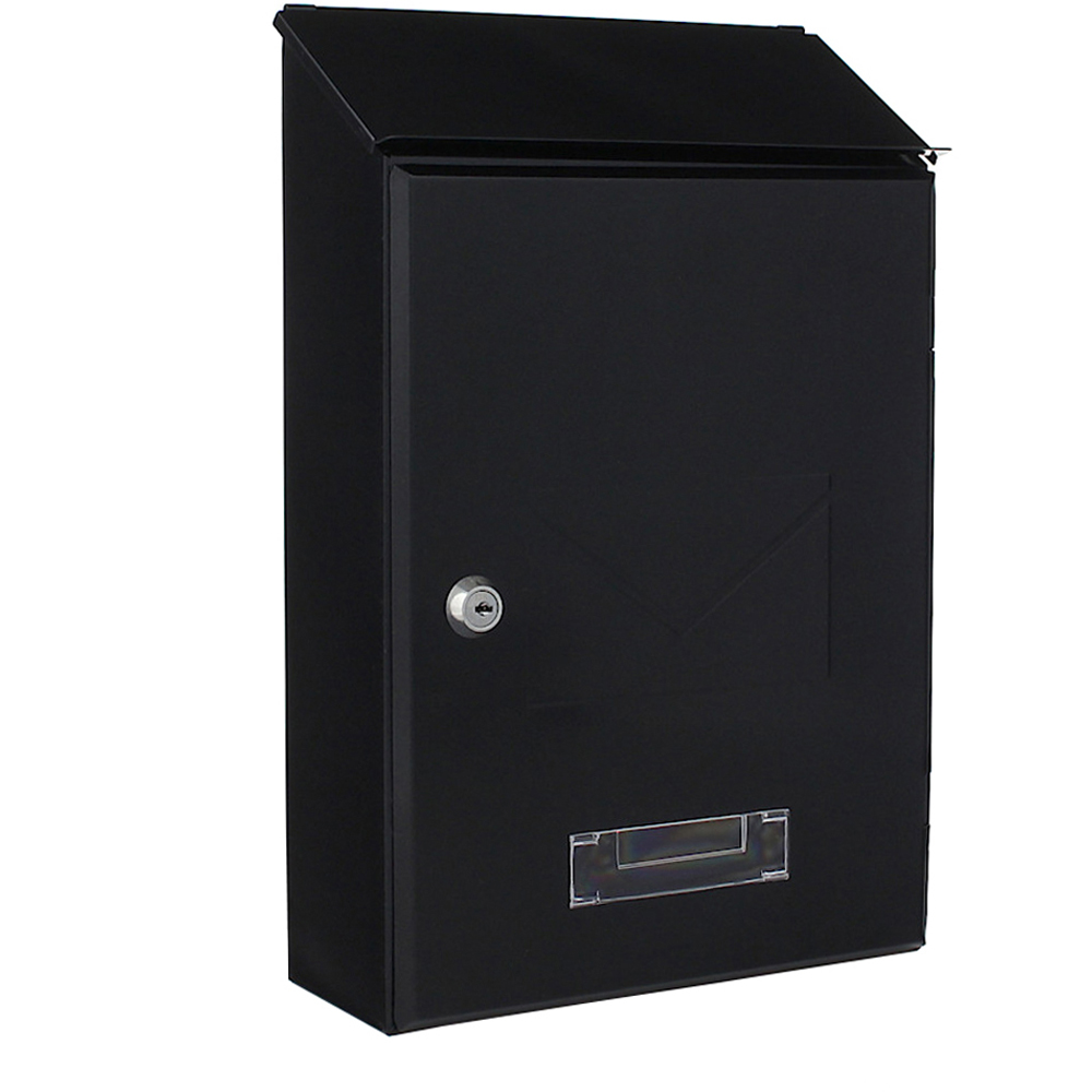 Cutie postala ROTTNER Pisa, Inchidere cheie, 95 x 235 x 360 mm, antracit
