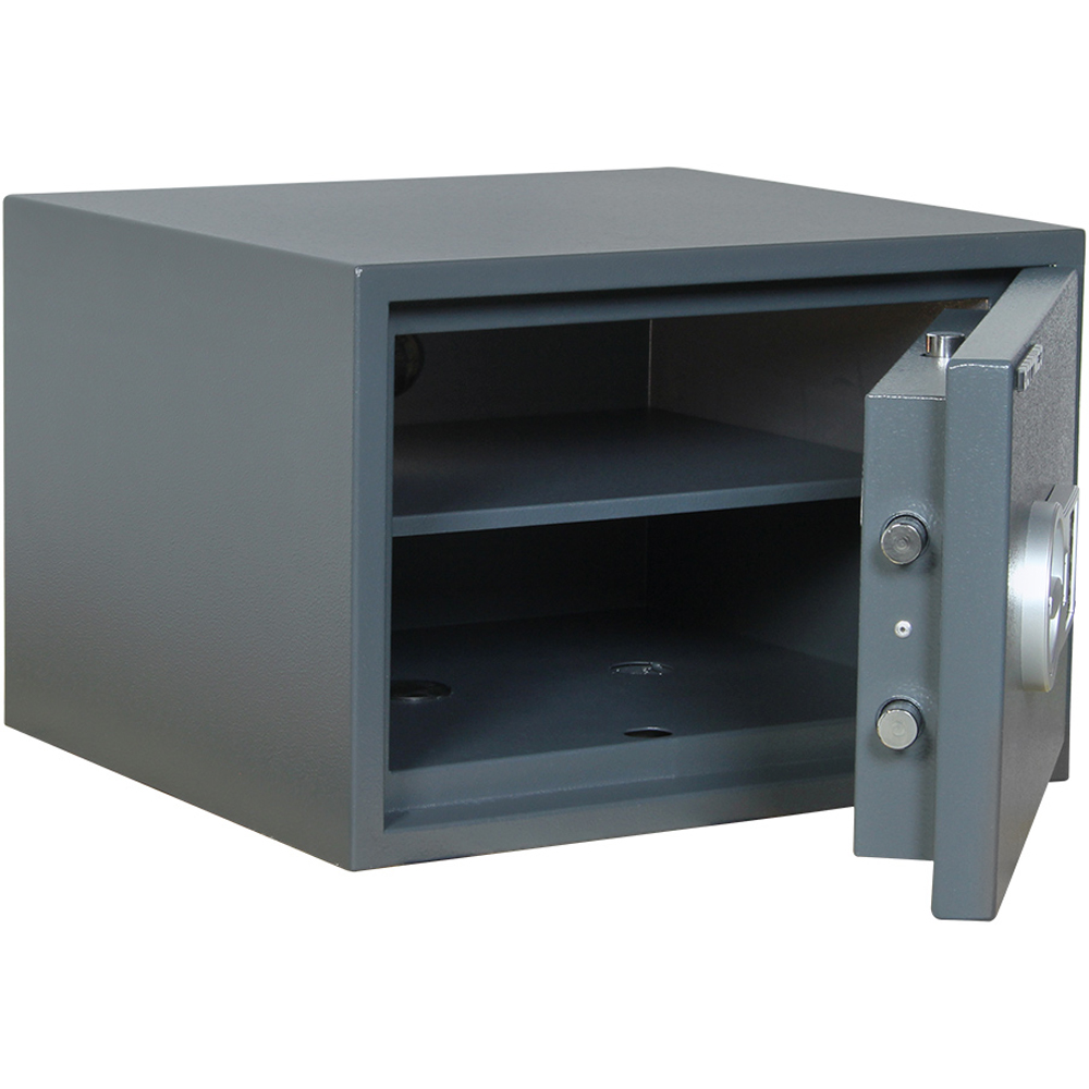 Seif certificat antiefractie ROTTNER PS 300 EL, Inchidere electronica, 400 x 445 x 300 mm, antracit