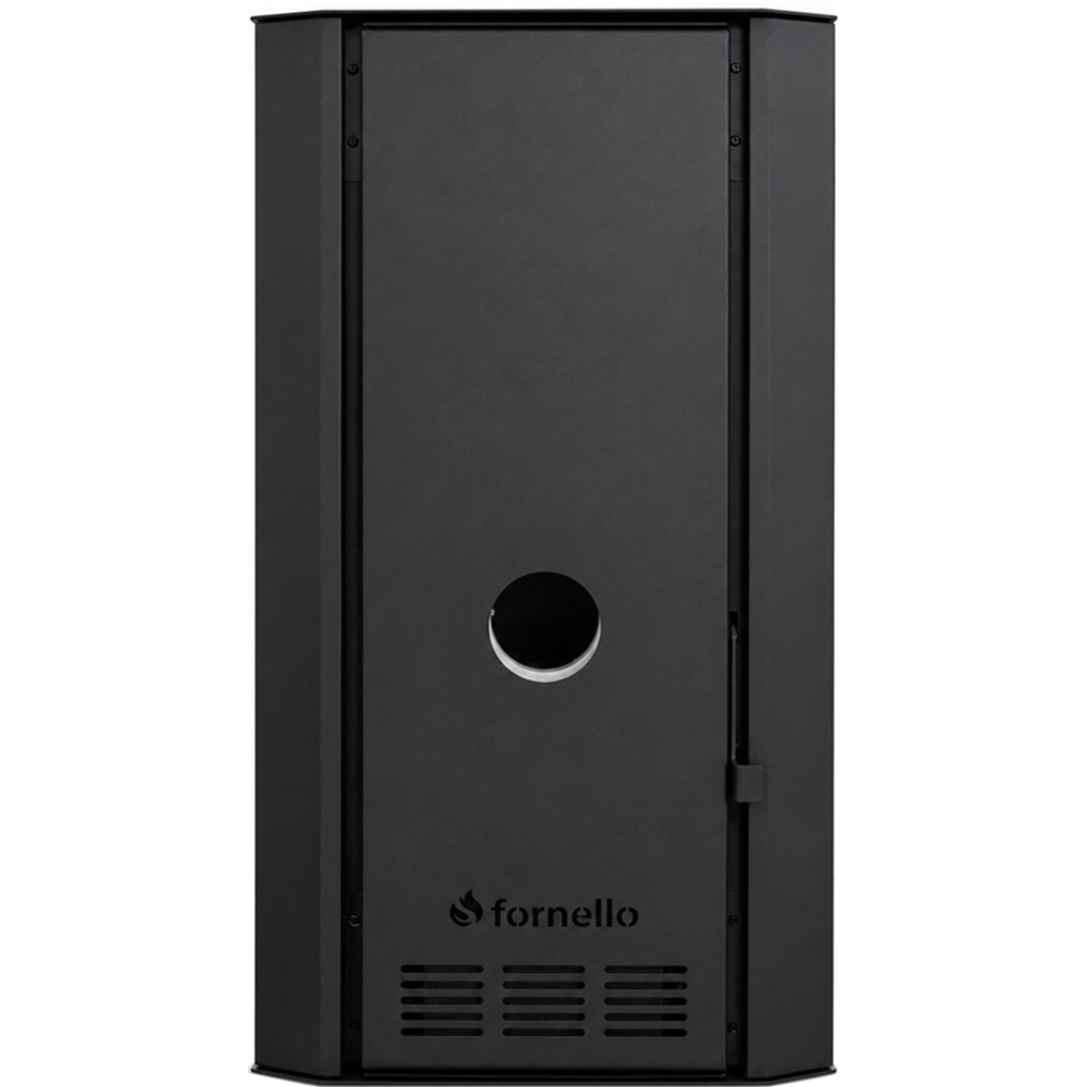 Cazan pe peleti FORNELLO Serena B, 25 kW, 55 x 68 x 102 cm, pompa de circulatie, vas expansiune, telecomanda, Wi-Fi, negru