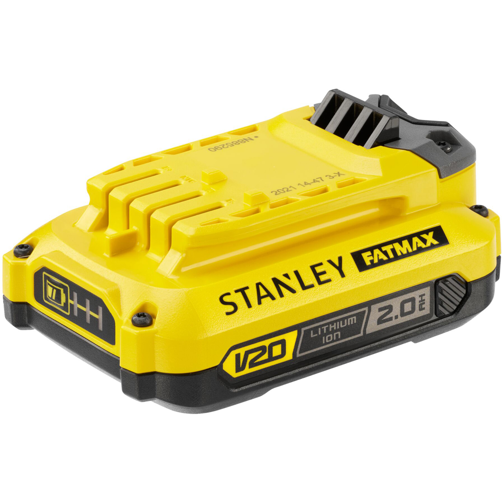 Acumulator pentru scule electrice STANLEY FATMAX SFMCB202, 18V, 2Ah, Li-Ion