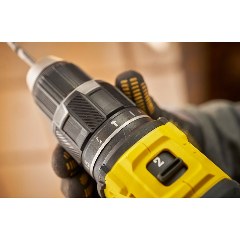 Masina de gaurit cu percutie STANLEY FATMAX SFMCD716D, 18V, 2Ah, 1 acumulator, Brushless, Li-Ion
