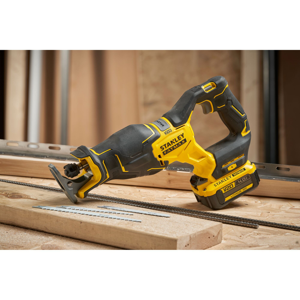 Fierastrau sabie STANLEY FATMAX SFMCS311M1T, 18V, 4Ah, 1 acumulator, Li-Ion