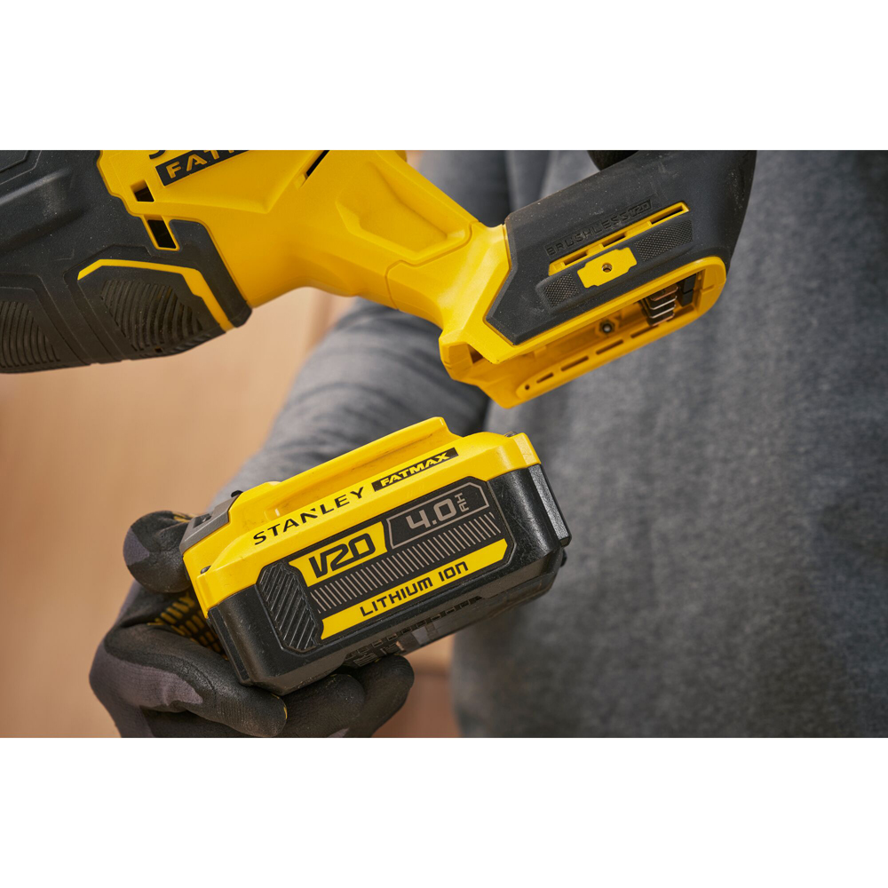 Fierastrau sabie STANLEY FATMAX SFMCS311M1T, 18V, 4Ah, 1 acumulator, Li-Ion