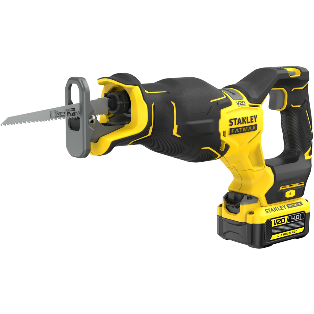 Fierastrau sabie STANLEY FATMAX SFMCS311M1T, 18V, 4Ah, 1 acumulator, Li-Ion