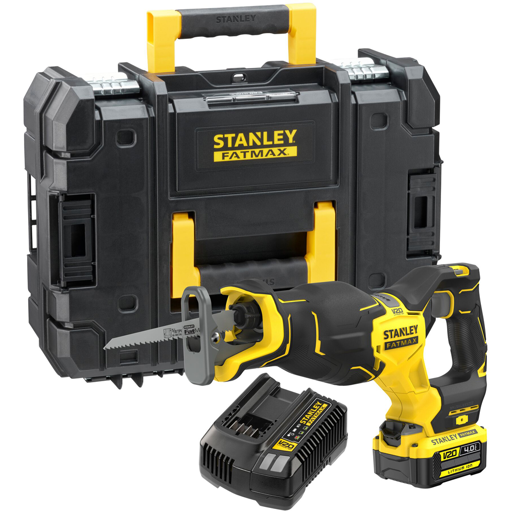 Fierastrau sabie STANLEY FATMAX SFMCS311M1T, 18V, 4Ah, 1 acumulator, Li-Ion