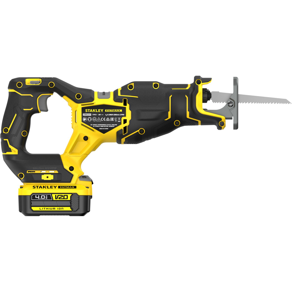 Fierastrau sabie STANLEY FATMAX SFMCS311M1T, 18V, 4Ah, 1 acumulator, Li-Ion