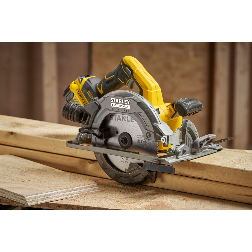 Fierastrau circular STANLEY FATMAX SFMCS551M1T, 18V, 190 mm, 4Ah, 1 acumulator, Li-Ion