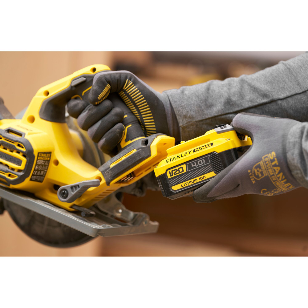 Fierastrau circular STANLEY FATMAX SFMCS551M1T, 18V, 190 mm, 4Ah, 1 acumulator, Li-Ion