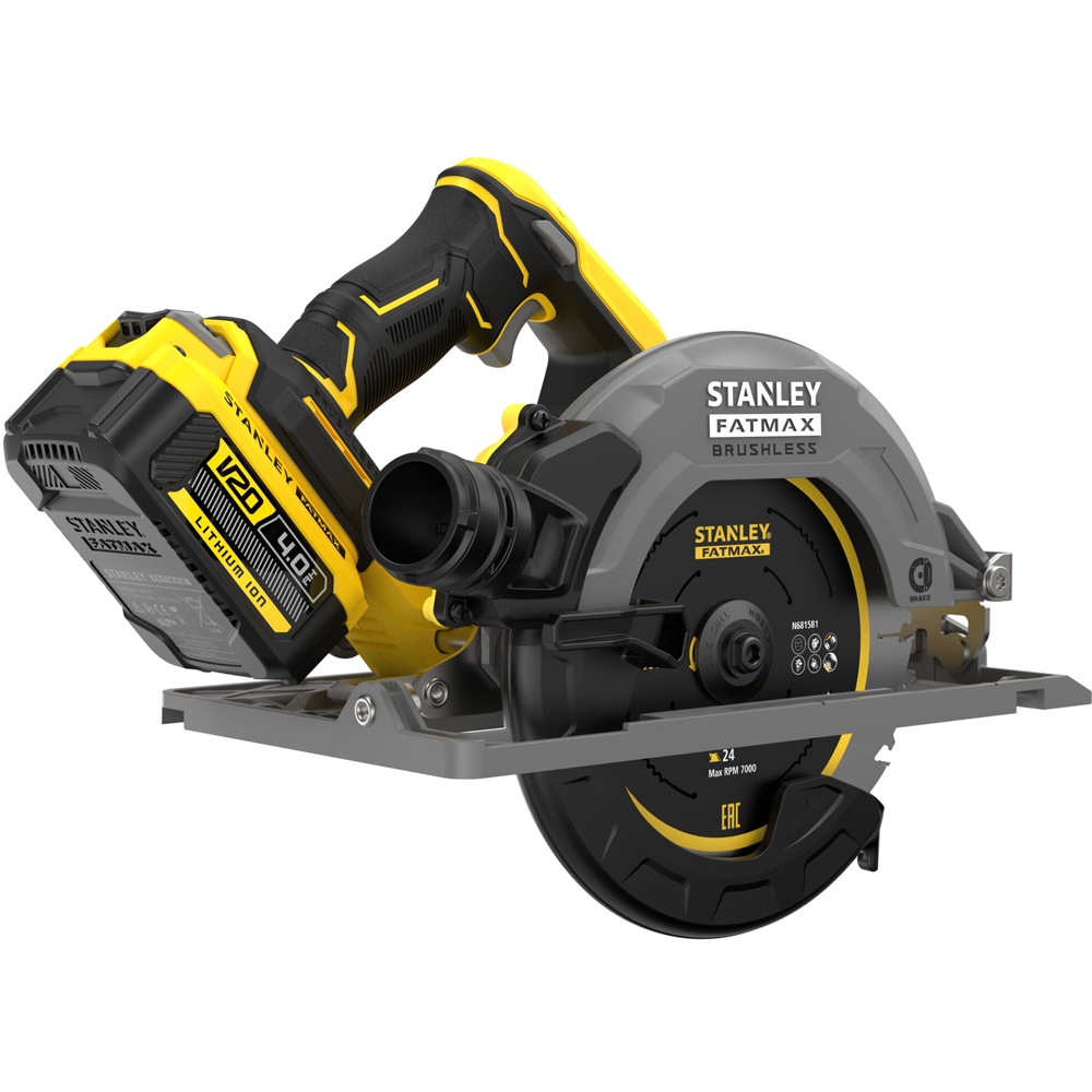 Fierastrau circular STANLEY FATMAX SFMCS551M1T, 18V, 190 mm, 4Ah, 1 acumulator, Li-Ion