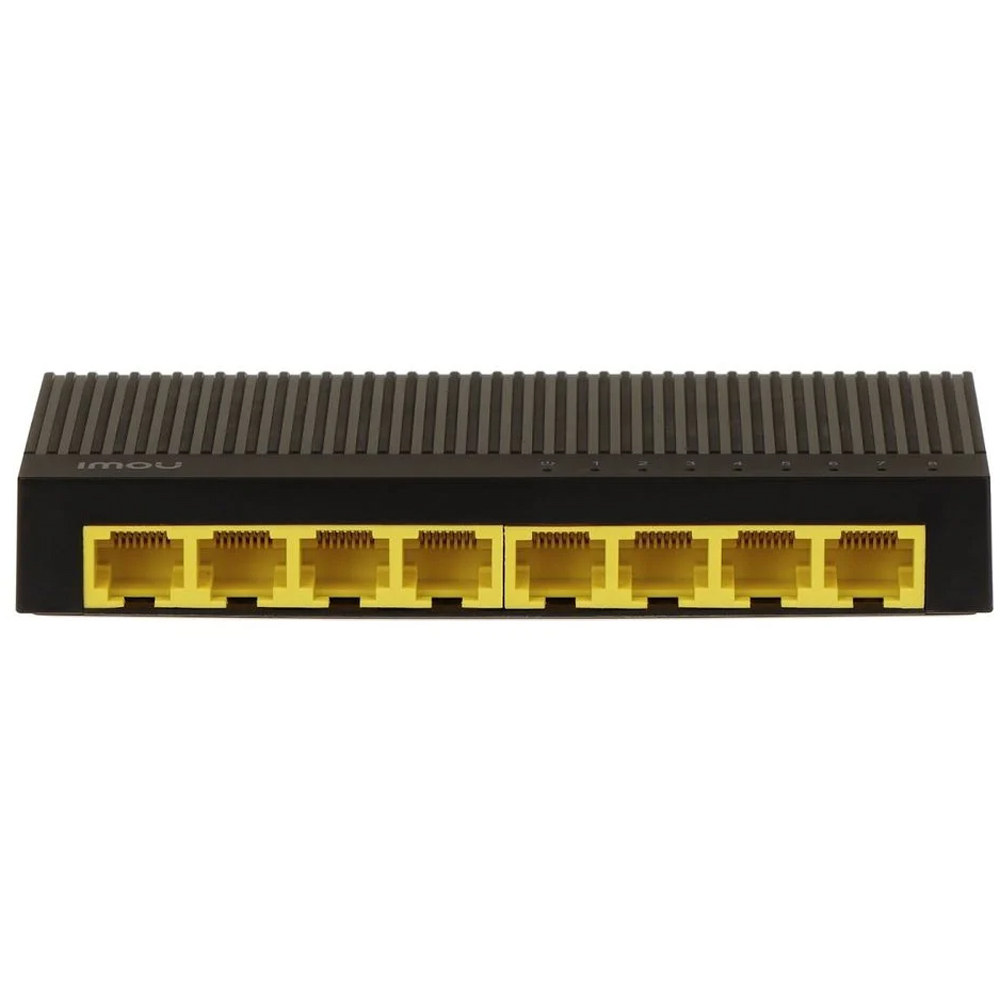 Switch IMOU SG108C, 8 porturi Gigabit, negru