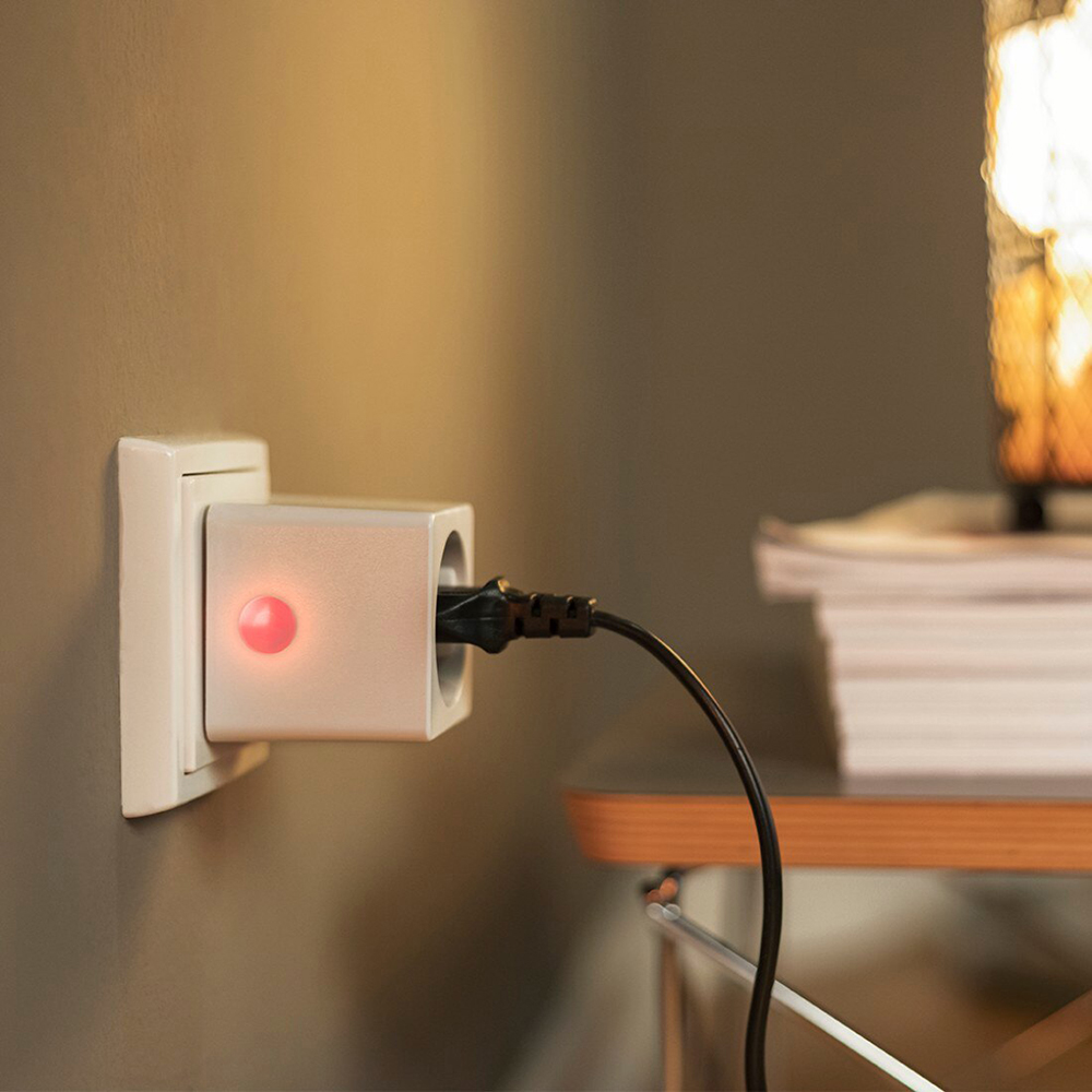 Priza inteligenta mini HAMA 176573, WI-Fi, 3680W, 16A, alb
