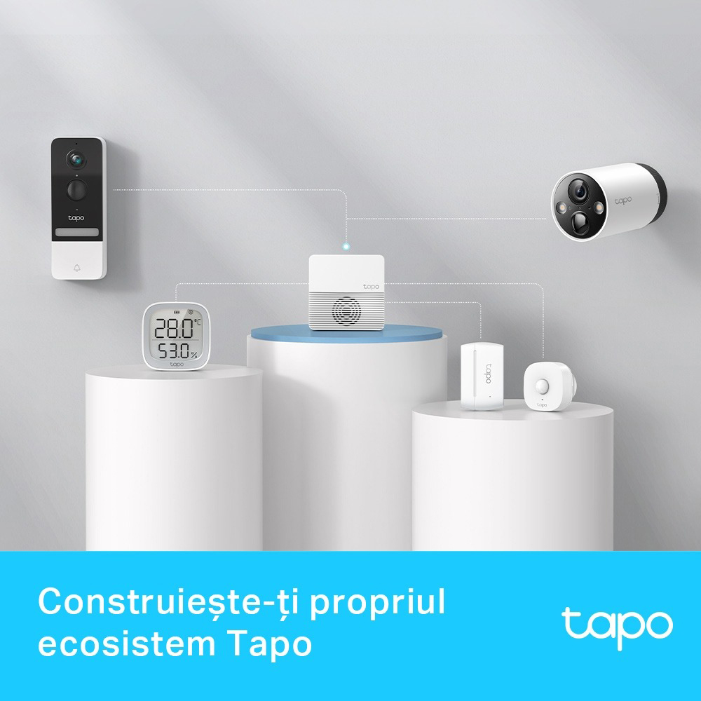 Hub smart TP-LINK TAPO H200, Wi-Fi, difuzor, alb