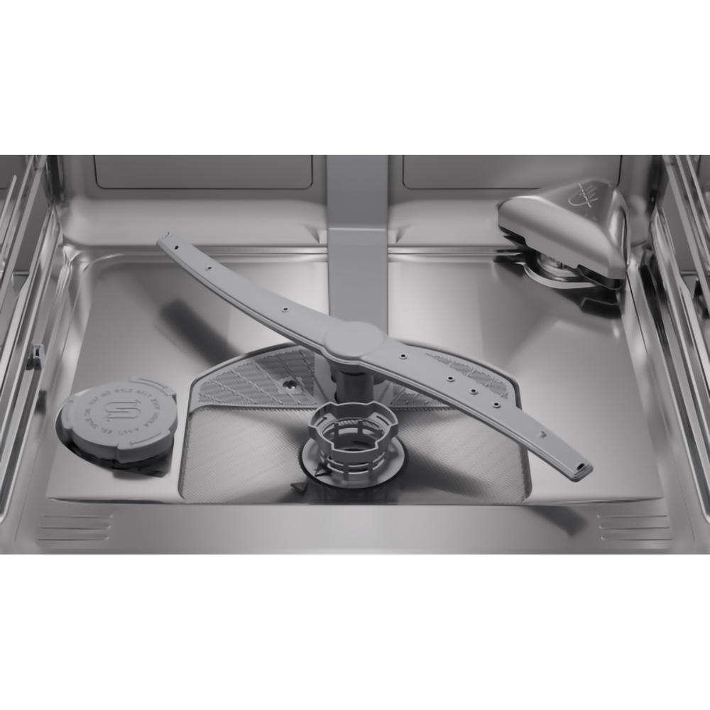 Masina de spalat vase incorporabila BOSCH SMH6ZCX24E, 14 seturi, 6 programe, 60 cm, Clasa B, panou comanda inox