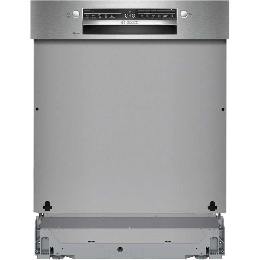 Masina de spalat vase semi-incorporabila BOSCH SMI2HTS06E, 13 seturi, 5 programe, 60 cm, Clasa C, inox