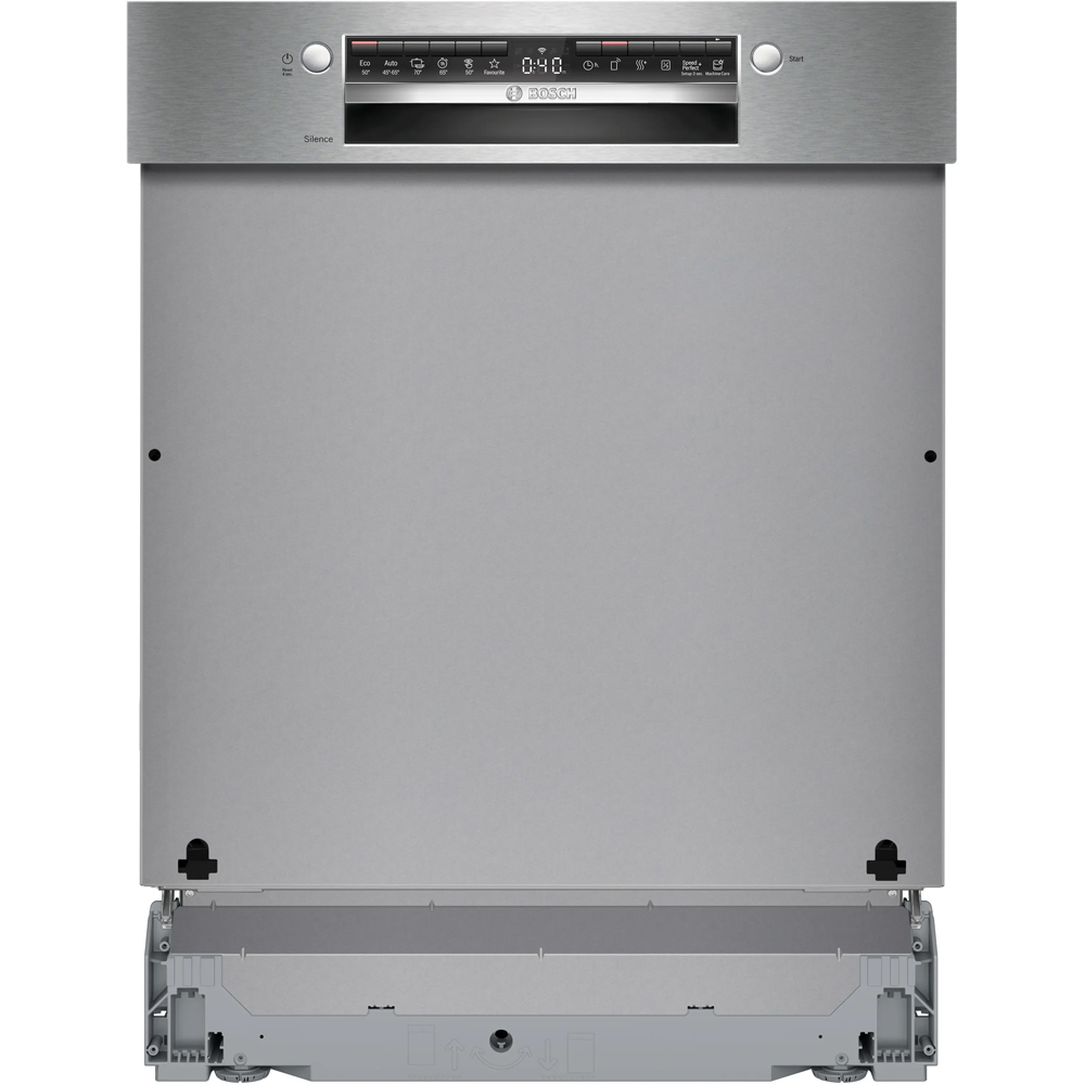 Masina de spalat vase semi-incorporabila BOSCH SMI4HVS14E, 14 seturi, 6 programe, 60 cm, Clasa C, inox