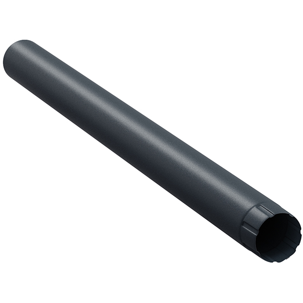 Prelungitor burlan BILKA, 1 m, D90, gri antracit mat