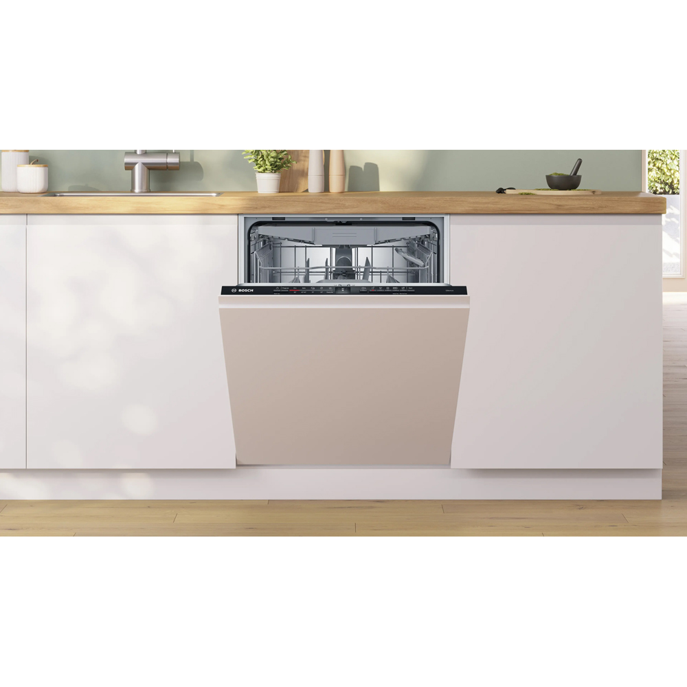 Masina de spalat vase incorporabila BOSCH SMV2HVX06E, 14 seturi, 5 programe, 60 cm, Clasa C, panou comanda inox