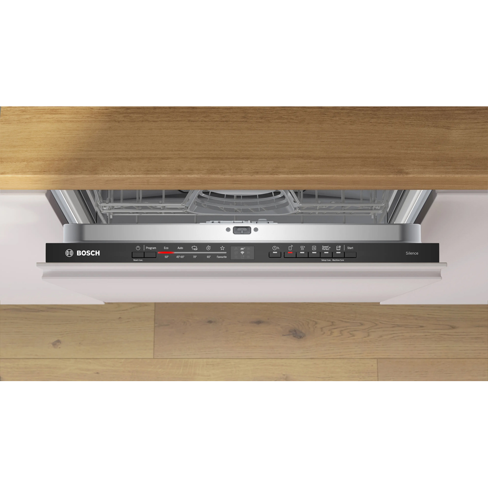 Masina de spalat vase incorporabila BOSCH SMV2HVX06E, 14 seturi, 5 programe, 60 cm, Clasa C, panou comanda inox