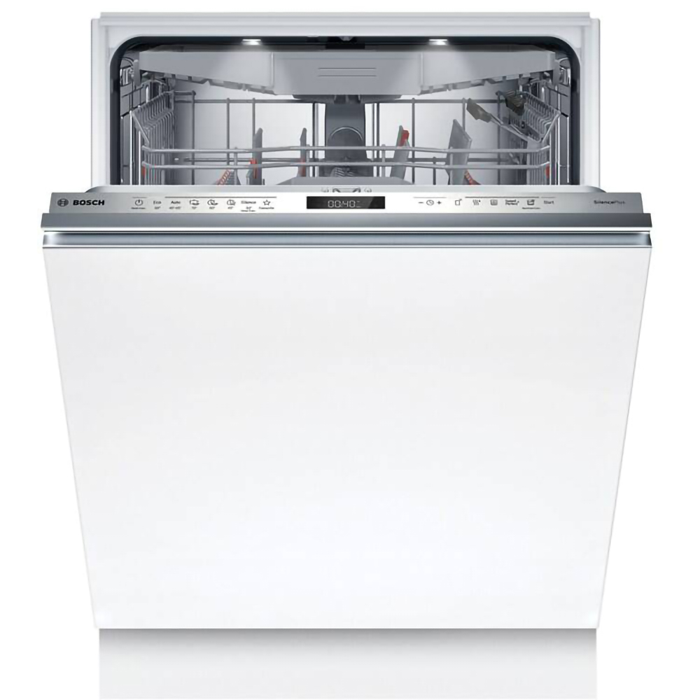 Masina de spalat vase incorporabila BOSCH SMV6ECX20E, 14 seturi, 6 programe, 60 cm, Clasa A, panou comanda inox