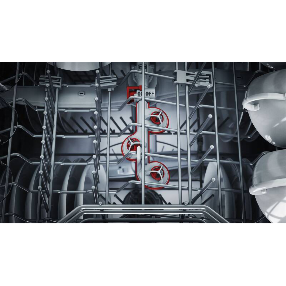 Masina de spalat vase incorporabila BOSCH SMV6ECX20E, 14 seturi, 6 programe, 60 cm, Clasa A, panou comanda inox