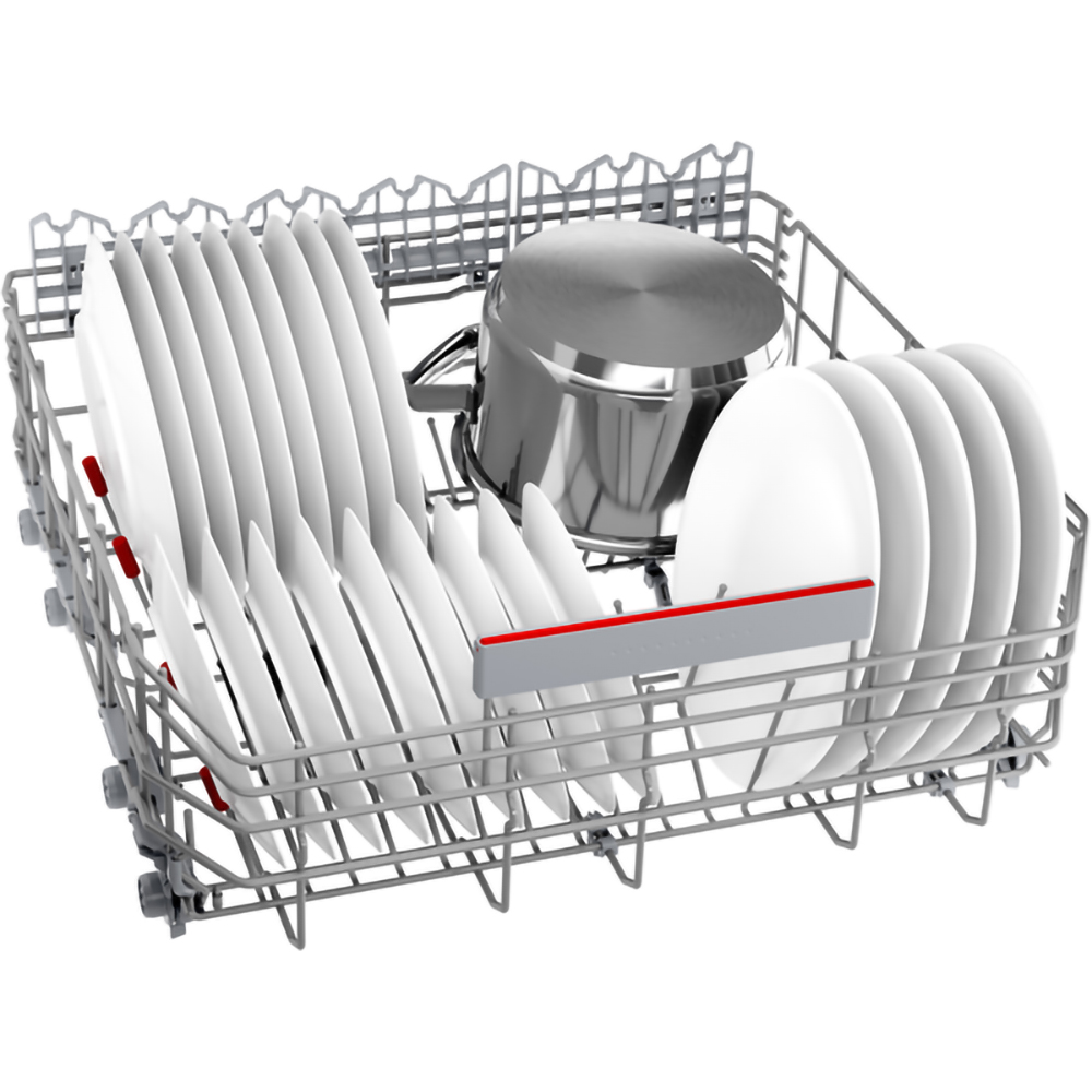 Masina de spalat vase incorporabila BOSCH SMV6ZCX24E, 14 seturi, 6 programe, 60 cm, Clasa B, panou comanda inox