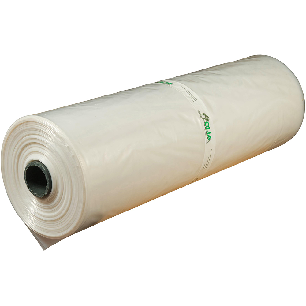 Folie sera GLIA Natur, 0.1 mm, 200 m/rola, alb