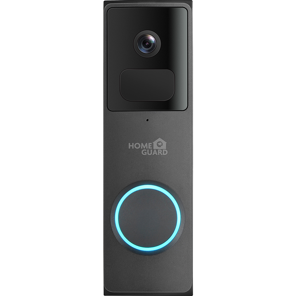 Sonerie video wireless HOMEGUARD, 1296P, Wi-Fi, 4.8AH, negru