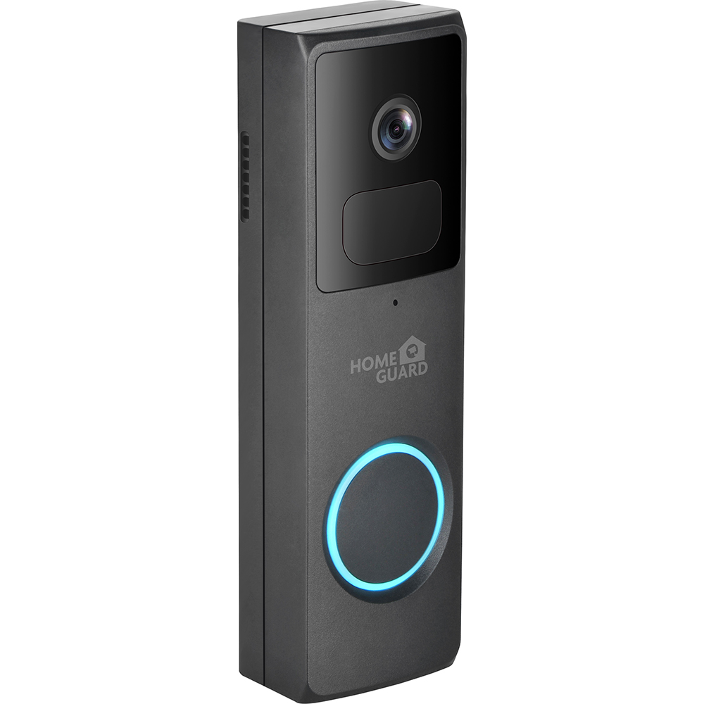 Sonerie video wireless HOMEGUARD, 1296P, Wi-Fi, 4.8AH, negru