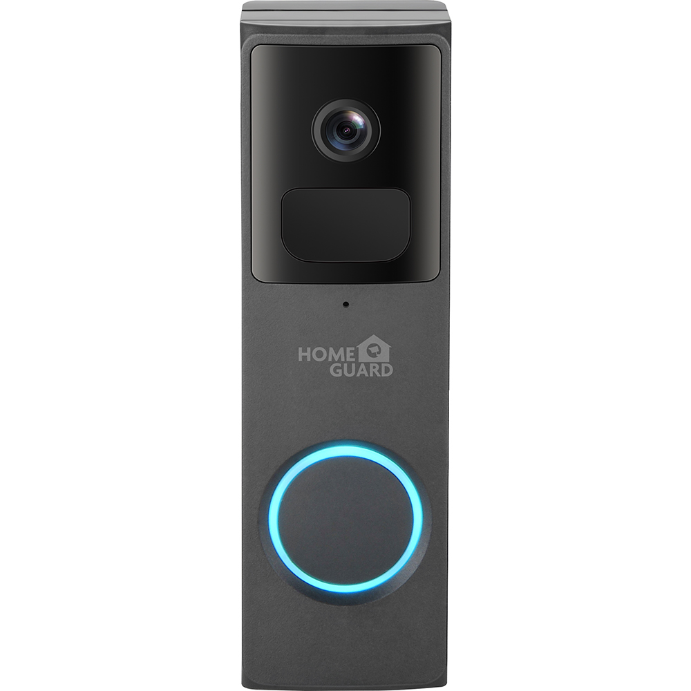 Sonerie video wireless HOMEGUARD, 1296P, Wi-Fi, 4.8AH, negru