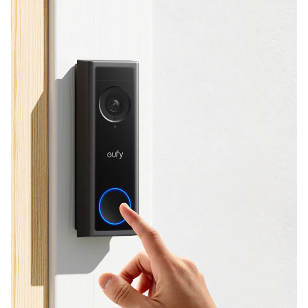 Sonerie wireless EUFY C30, 2K FullHD, 10m, negru