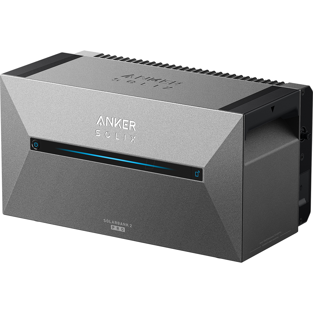 Centrala fotovoltaica ANKER Solix Solarbank 2 E1600 Pro, 1600Wh, 2400W, Plug&Play, management inteligent al energiei, IP67, negru