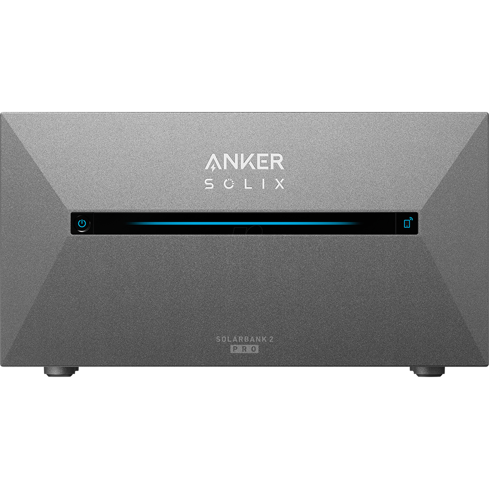 Centrala fotovoltaica ANKER Solix Solarbank 2 E1600 Pro, 1600Wh, 2400W, Plug&Play, management inteligent al energiei, IP67, negru