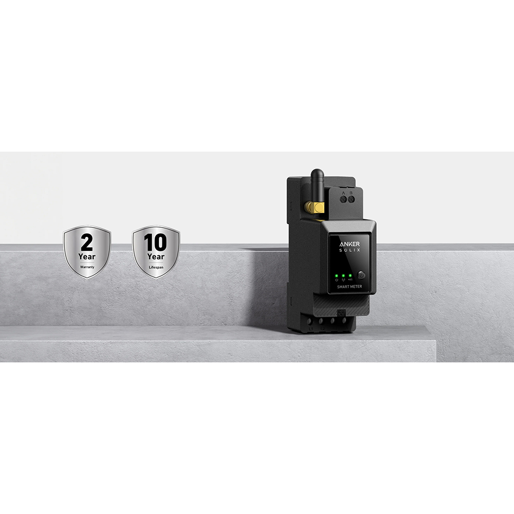 Smart meter ANKER Solix, negru