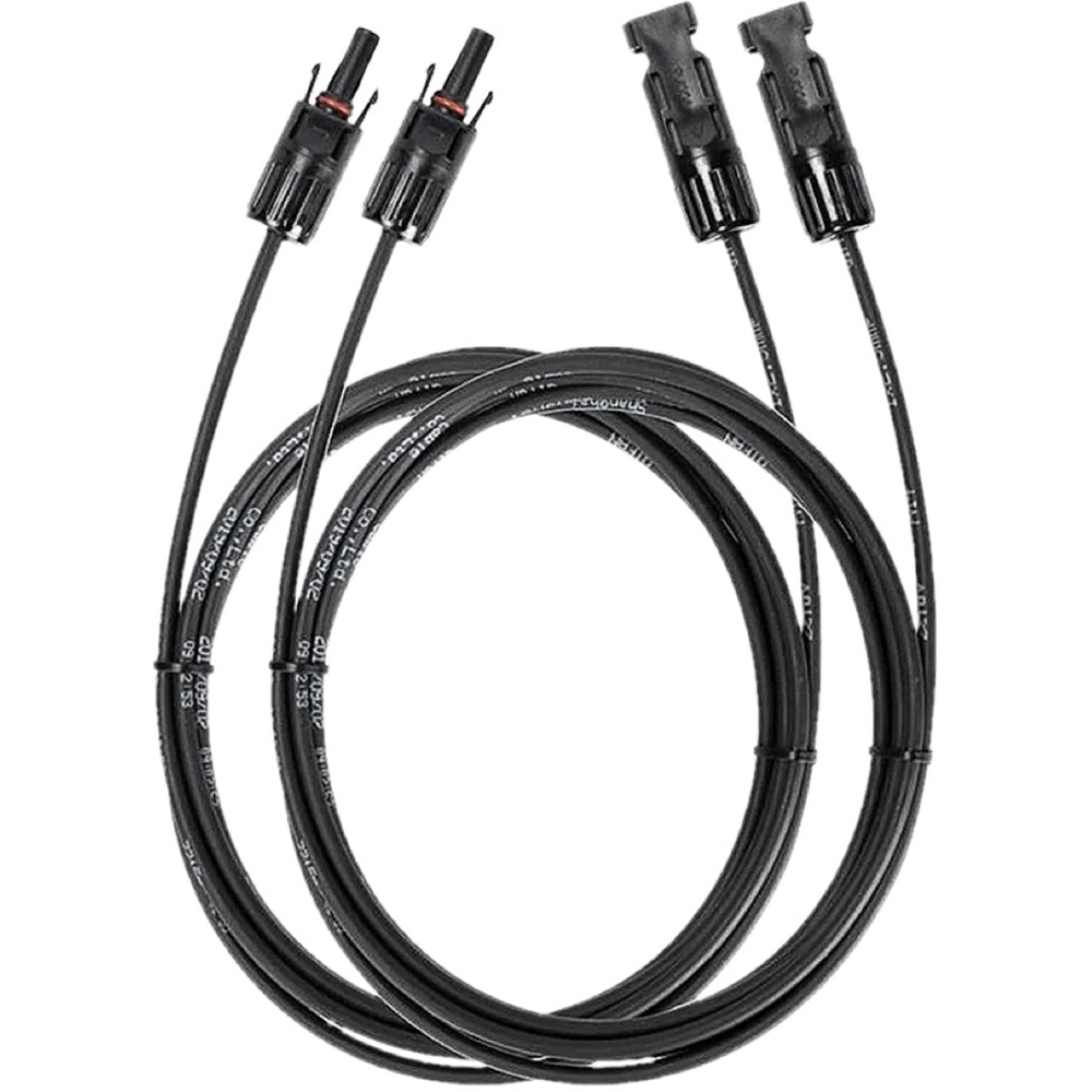 Extensie cablu ECOFLOW Solar, IP67, negru