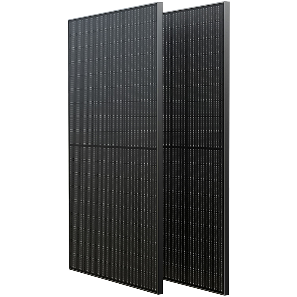Set 2 panouri solare ECOFLOW, monocristalin, 400W